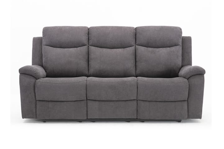 Sohva Milo 3-paikkainenharmaa - Huonekalut - Sohvat - 3:n istuttava sohva