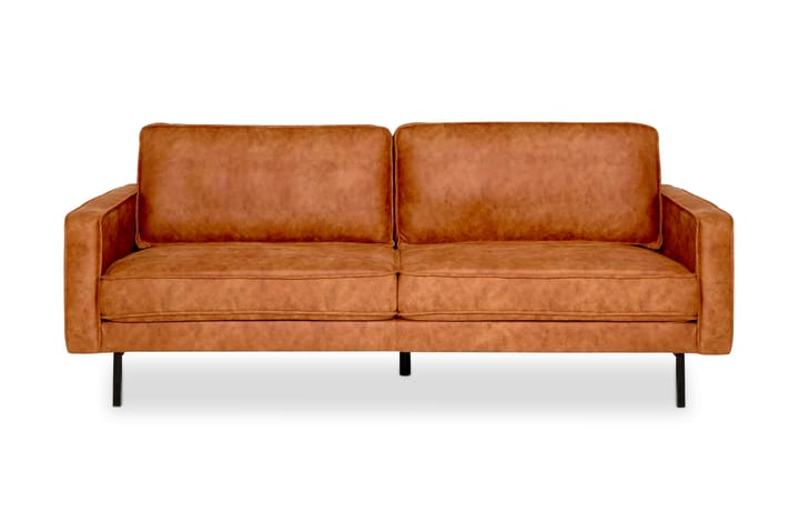 Sohva Bayne 3:n ist Keinonahka - Ruskea - Huonekalut - Sohvat - 2:n istuttava sohva