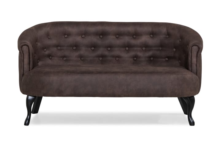 Sohva Thunia Siss - Vintage Ruskea - Huonekalut - Sohvat - 2:n istuttava sohva