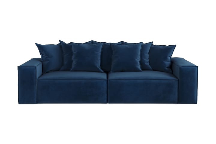 4:n ist Samettisohva Ramna - Sininen - Huonekalut - Sohvat - 4:n istuttava sohva