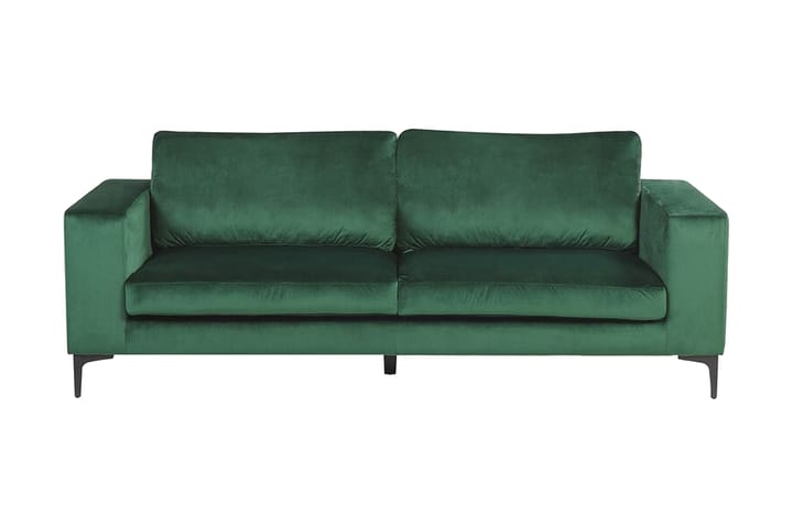 Samettisohva Alvetorp - Vihreä - Huonekalut - Sohvat - 3:n istuttava sohva