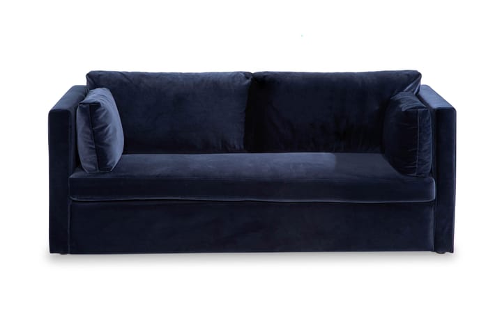 Samettisohva Desira 3:n ist - Sininen - Huonekalut - Sohvat - 3:n istuttava sohva