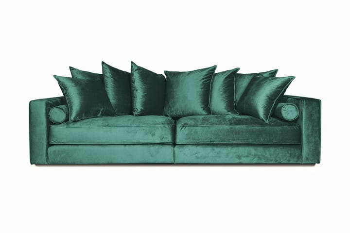 Samettisohva Ladywell 3:n ist - Sininen - Huonekalut - Sohvat - 3:n istuttava sohva