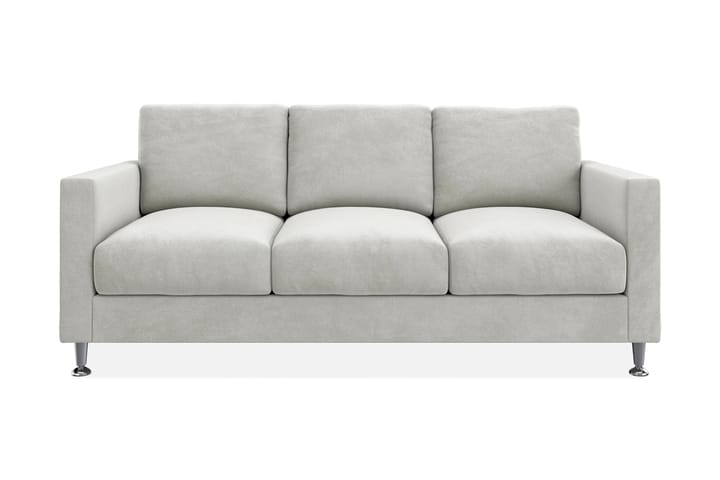 Samettisohva Wilton 3:n ist - Vaaleanbeige - Huonekalut - Sohvat - 3:n istuttava sohva