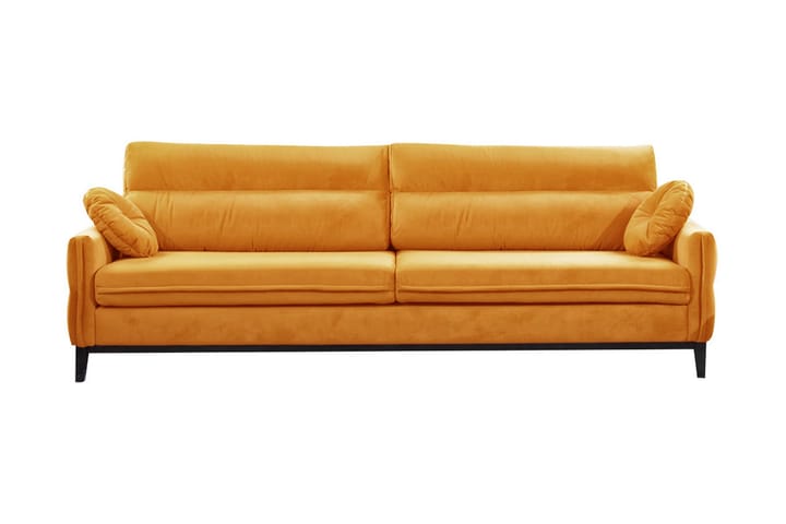 Sohva Bokanda - Oranssi - Huonekalut - Sohvat - 4:n istuttava sohva