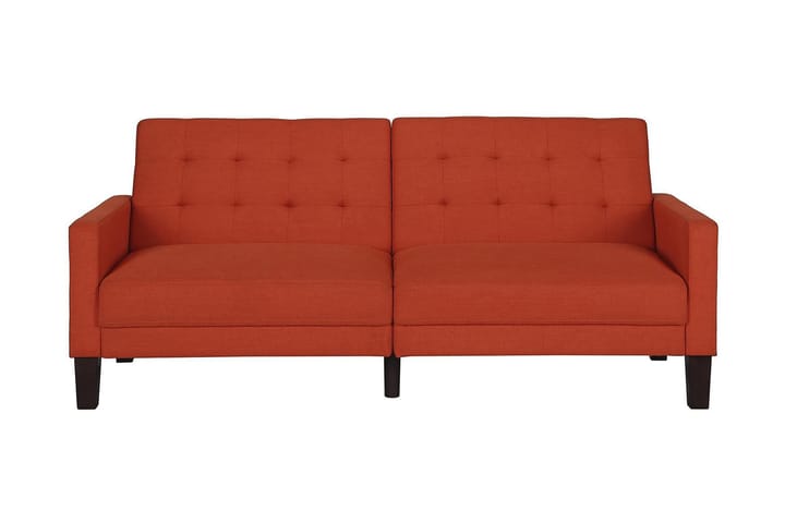 2:n ist Vuodesohva Porter Oranssi - Dorel Home - Huonekalut - Sohva - 3:n istuttava sohva