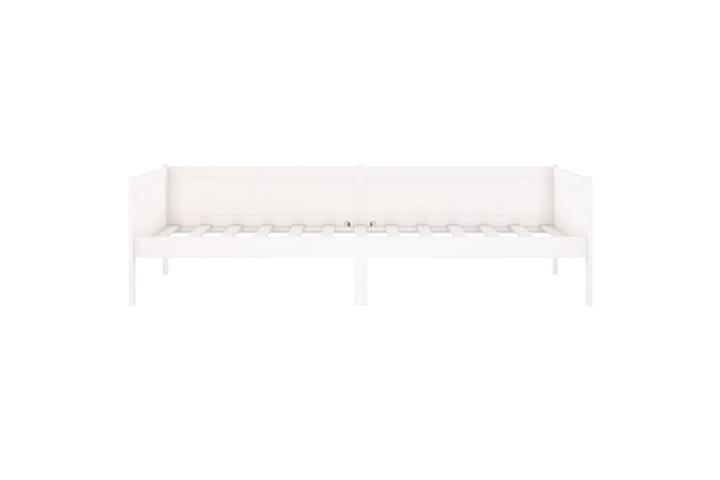 Sohvasänky valkoinen täysi mänty 80x200 cm - Valkoinen - Huonekalut - Sohva - Vuodesohva