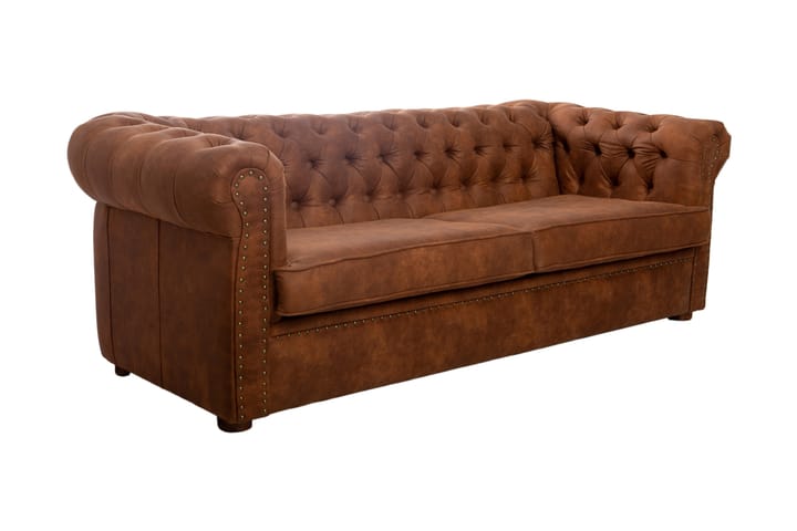 Vuodesohva Chesterfield Deluxe 3:n ist - Huonekalut - Sohva - 3:n istuttava sohva
