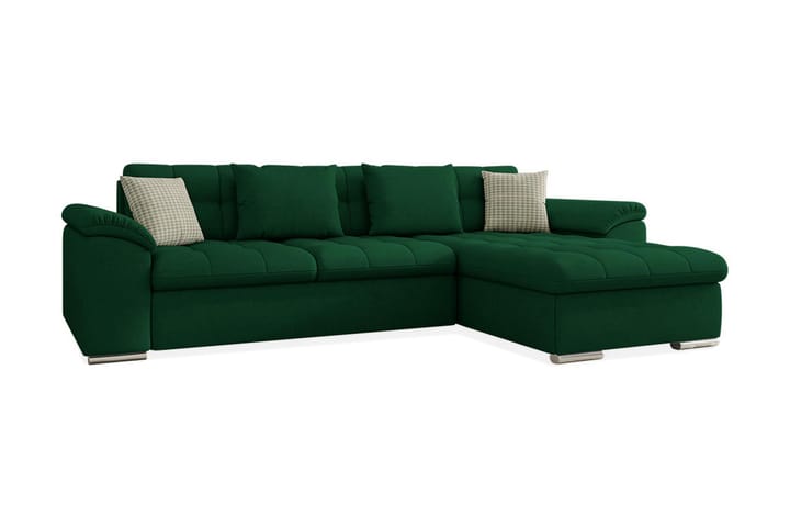 Vuodesohva Chilor Vasen - Vihreä - Huonekalut - Sohva - 3:n istuttava sohva