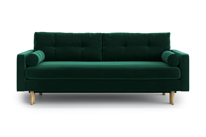 Vuodesohva Stephanie 3:n ist - Vihreä - Huonekalut - Sohvat - 3:n istuttava sohva