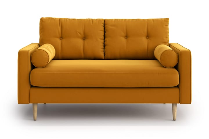 Sohva Stephanie 2:n ist - Keltainen - Huonekalut - Sohva - 3:n istuttava sohva