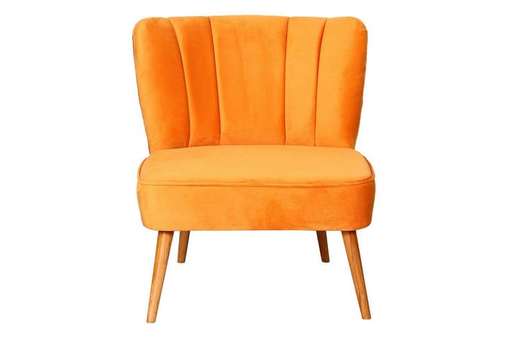 Nojatuoli Aneek Käsinojilla - Oranssi - Huonekalut - Tuoli & nojatuoli - Nojatuoli & lepotuoli
