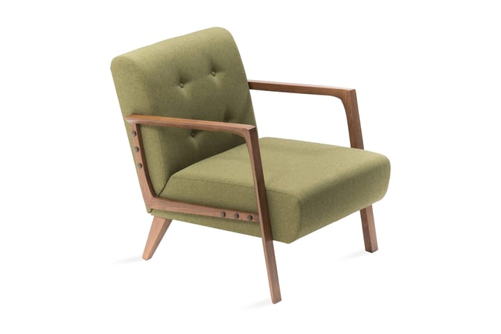 Nojatuoli Borruso käsinojilla - Vihreä - Huonekalut - Tuoli & nojatuoli - Nojatuoli