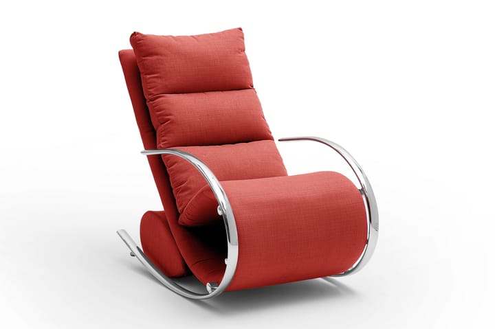 Nojatuoli Dahgal 67 cm - Punainen - Huonekalut - Tuoli & nojatuoli - Nojatuoli