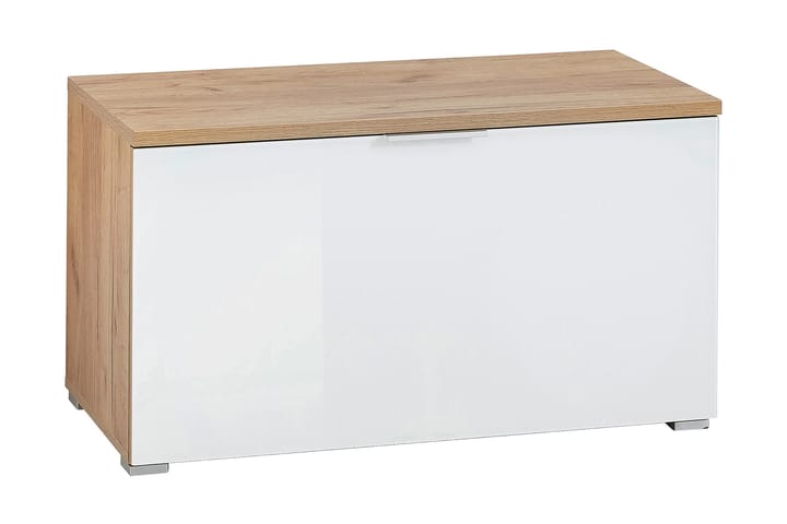 Kenkäpenkki Telde 89x49 cm - Beige/Valkoinen - Huonekalut - Sohva - 3:n istuttava sohva