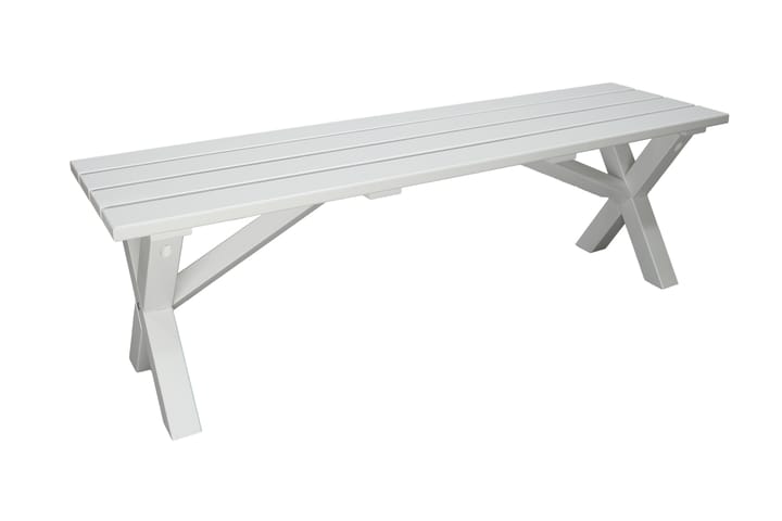 Istuinpenkki Scottsdale 140 cm Valkoinen - KWA - Huonekalut - Tuoli & nojatuoli - Penkki - Eteispenkki