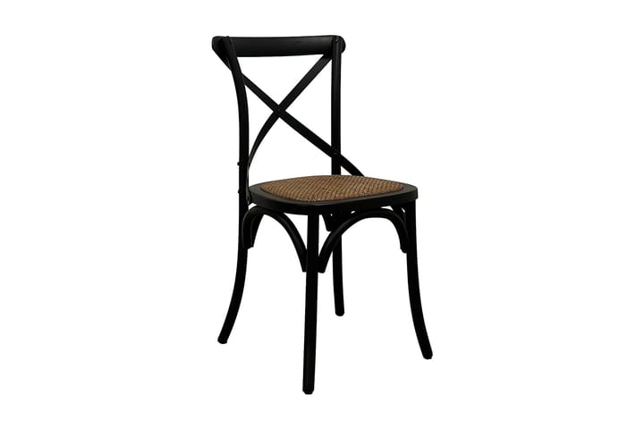Keittiötuoli Vintage - Mattamusta - Huonekalut - Tuoli & nojatuoli - Ruokapöydän tuolit