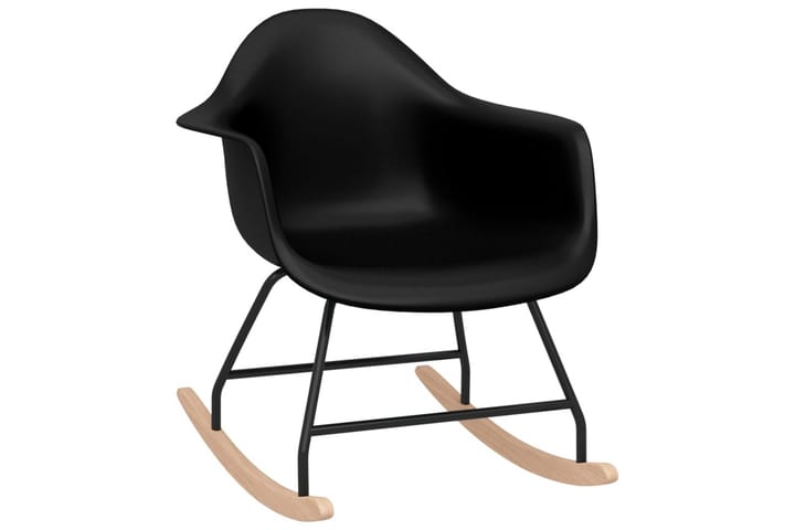 Keinutuoli musta PP - Huonekalut - Tuoli & nojatuoli - Pyörivät tuolit & keinutuoli