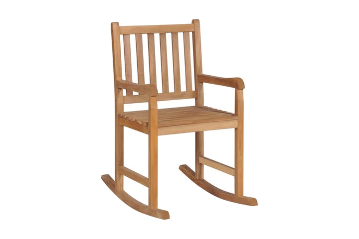 Keinutuoli täysi tiikki - Ruskea - Huonekalut - Tuoli & nojatuoli - Pyörivät tuolit & keinutuoli