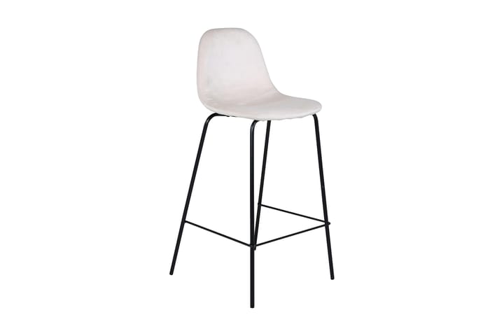 Baarituoli Yegua - Sametti/Beige/Musta - Huonekalut - Tuoli & nojatuoli - Ruokapöydän tuolit