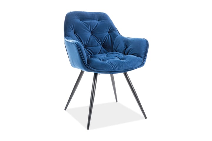 Käsinojallinen tuoli Athmar 2-pak - Sininen - Huonekalut - Tuoli & nojatuoli - Ruokapöydän tuolit