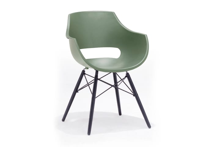 Käsinojallinen tuoli Barja 60 cm - Vihreä - Huonekalut - Tuoli & nojatuoli - Ruokapöydän tuolit