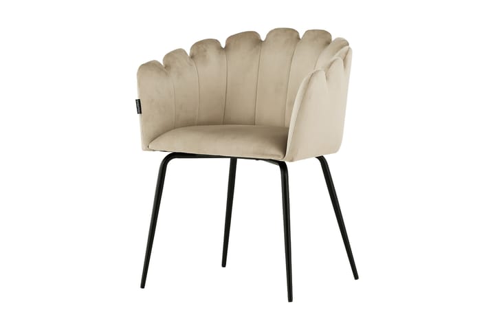 Käsinojallinen tuoli Limhamn - Beige - Huonekalut - Tuoli & nojatuoli - Ruokapöydän tuolit