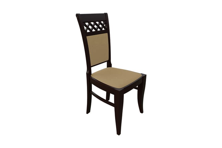 Keittiötuoli Crimea - Plyysi/Luonnonväri/Beige - Huonekalut - Tuoli & nojatuoli - Ruokapöydän tuolit