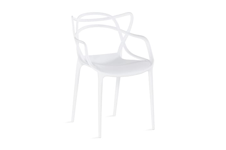 Nojatuoli Dalek - Valkoinen - Huonekalut - Tuoli & nojatuoli - Käsinojallinen tuoli