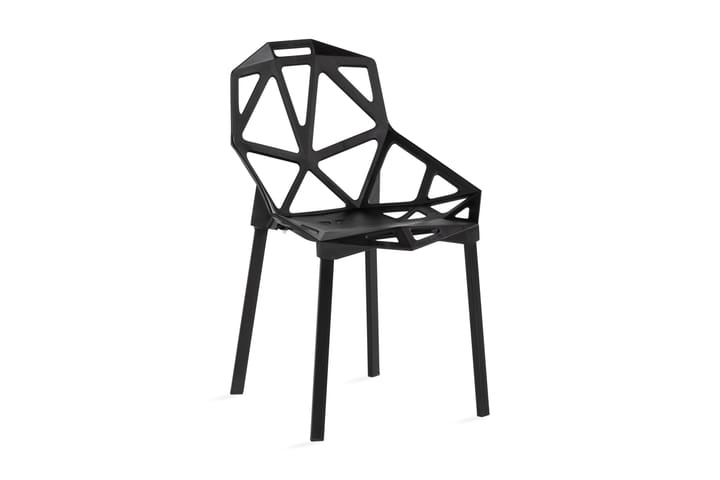 Nojatuoli Hauke - Musta - Huonekalut - Tuoli & nojatuoli - Ruokapöydän tuolit