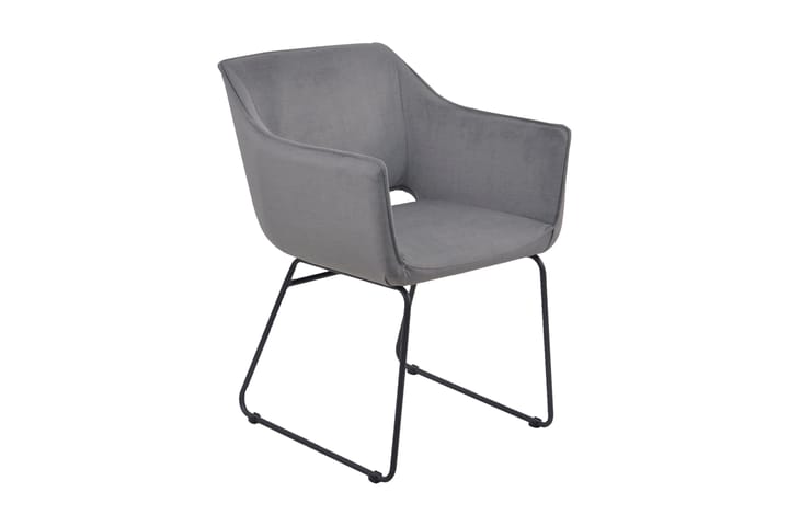 Nojatuoli Hexelle - Musta - Huonekalut - Tuolit - Käsinojallinen tuoli