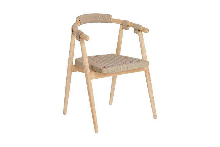Nojatuoli Majela Beige - La Forma - Huonekalut - Tuoli & nojatuoli - Ruokapöydän tuolit