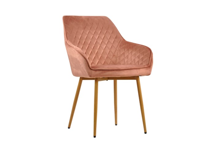 Nojatuoli Olingdal - Vaaleanpunainen - Huonekalut - Tuoli & nojatuoli - Käsinojallinen tuoli