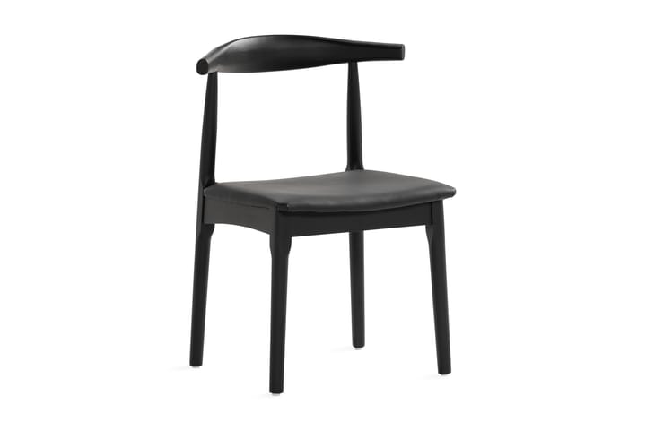 Ruokatuoli Assendelft - Musta - Huonekalut - Tuoli & nojatuoli - Ruokapöydän tuolit