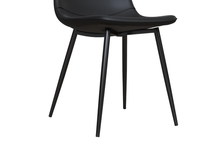 Ruokatuoli Calvin Musta - Dorel Home - Huonekalut - Tuoli & nojatuoli - Ruokapöydän tuolit
