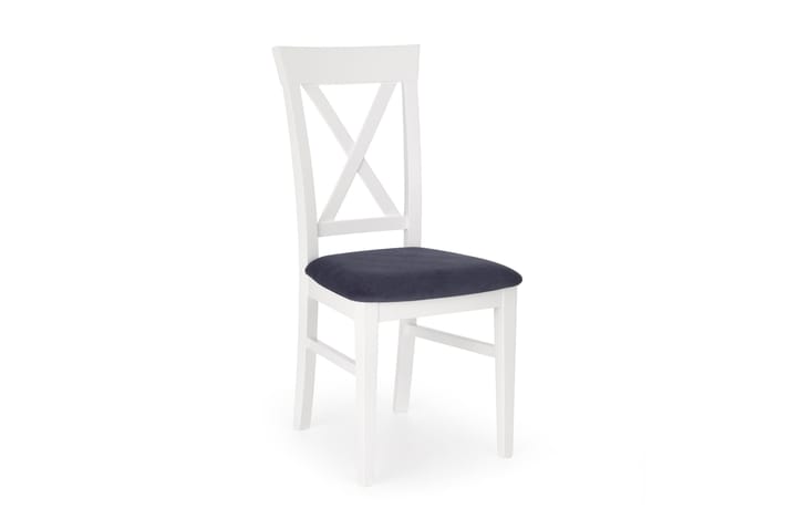 Ruokatuoli Costin - Valkoinen/Tummanharmaa - Huonekalut - Tuoli & nojatuoli - Ruokapöydän tuoli