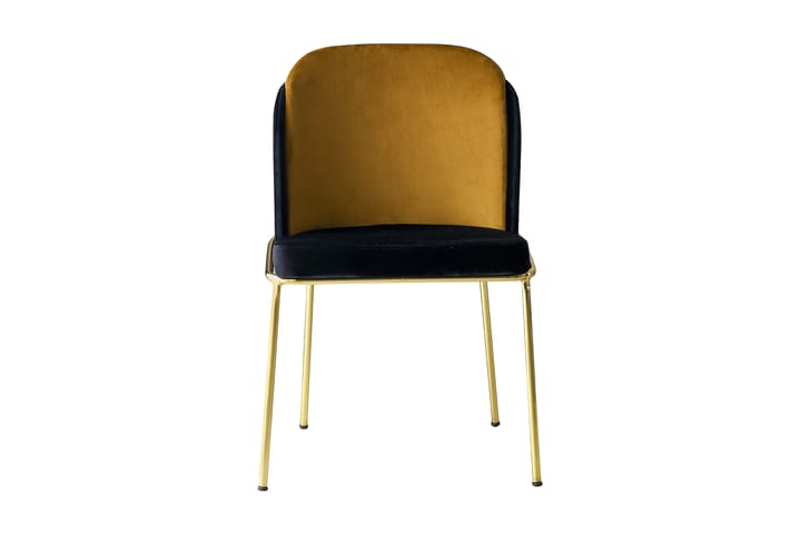 Ruokatuoli Drickby 2-pak - Musta/Kulta - Huonekalut - Tuoli & nojatuoli - Ruokapöydän tuolit