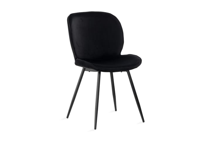 Ruokatuoli Emine - Musta/Musta - Huonekalut - Tuoli & nojatuoli - Ruokapöydän tuoli