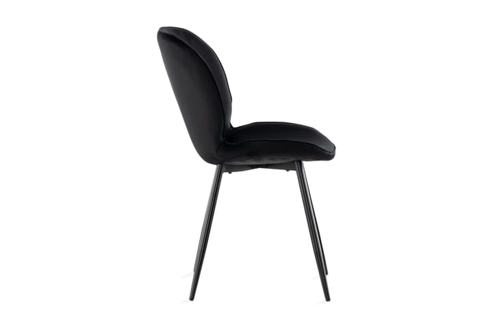 Ruokatuoli Emine - Musta/Musta - Huonekalut - Tuoli & nojatuoli - Ruokapöydän tuolit