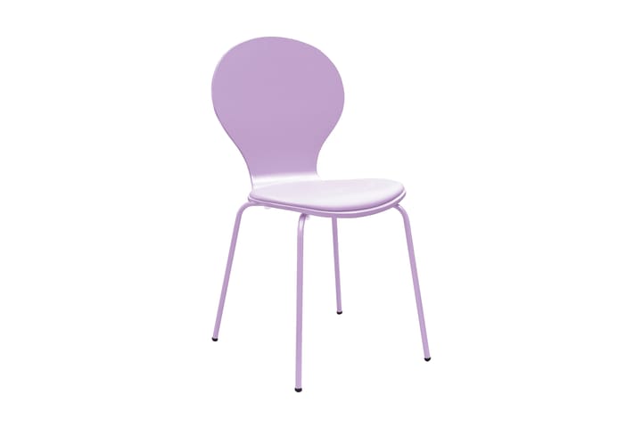 Ruokatuoli Flower - Violetti - Huonekalut - Tuoli & nojatuoli - Ruokapöydän tuolit