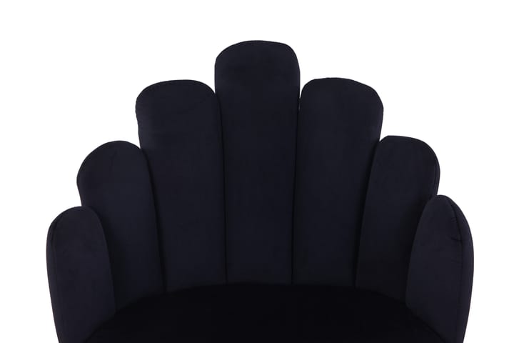 Ruokatuoli Gusselby Sametti - Musta - Huonekalut - Tuoli & nojatuoli - Ruokapöydän tuolit