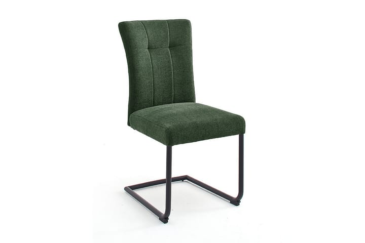 Ruokatuoli Hasley 2-pak - Vihreä/Musta - Huonekalut - Tuoli & nojatuoli - Ruokapöydän tuolit