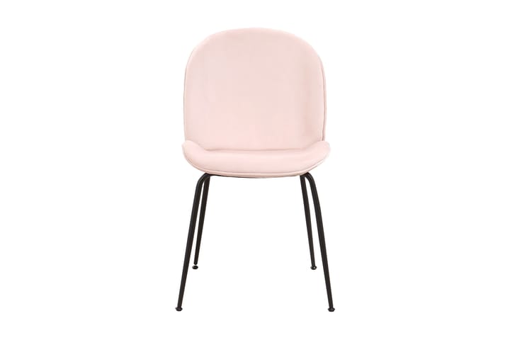 Ruokatuoli Jemal 51 cm - Roosa/Musta - Huonekalut - Tuoli & nojatuoli - Ruokapöydän tuolit
