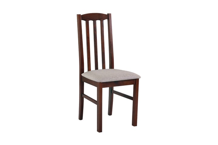 Ruokatuoli Kuiper - Vaaleanharmaa/Tumma Puu - Huonekalut - Tuoli & nojatuoli - Ruokapöydän tuolit