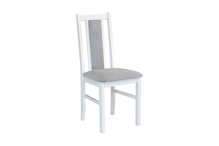 Ruokatuoli Kuiper XIV - Vaaleanharmaa/Valkoinen - Huonekalut - Tuoli & nojatuoli - Ruokapöydän tuoli
