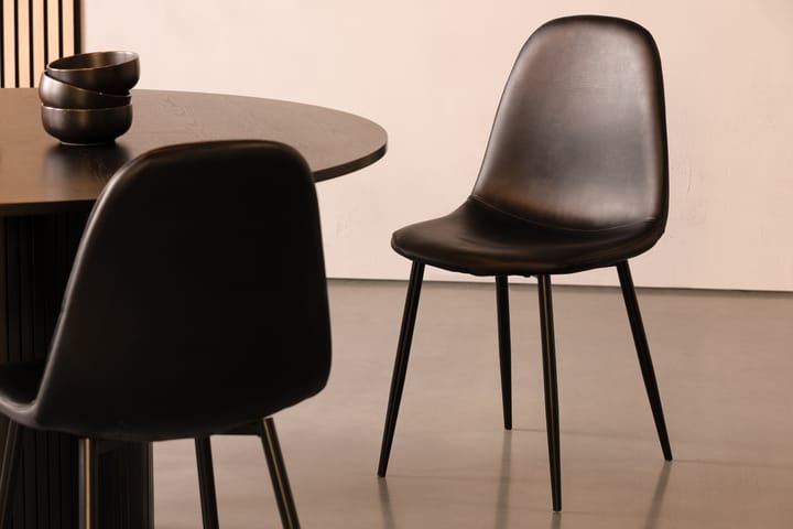 Ruokatuoli Naira - Musta - Huonekalut - Tuoli & nojatuoli - Ruokapöydän tuolit