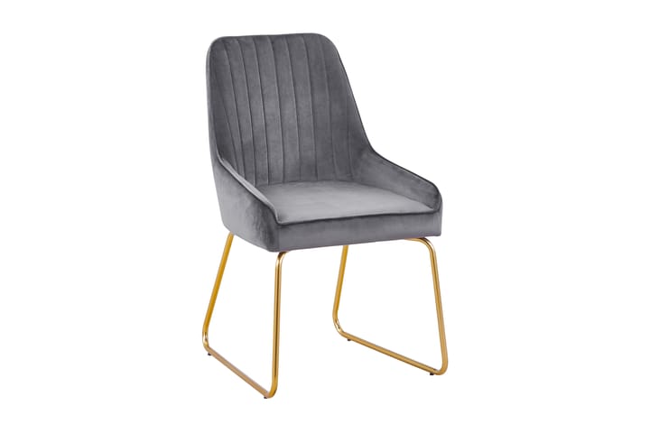 Ruokatuoli Nambi - Harmaa/Kulta - Huonekalut - Tuoli & nojatuoli - Ruokapöydän tuolit