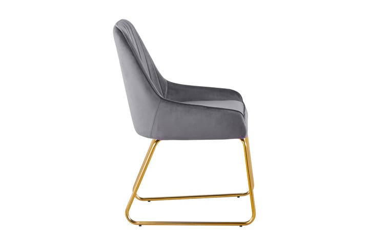 Ruokatuoli Nambi - Harmaa/Kulta - Huonekalut - Tuoli & nojatuoli - Ruokapöydän tuolit
