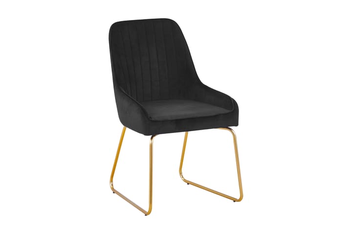 Ruokatuoli Nambi - Musta/Kulta - Huonekalut - Tuoli & nojatuoli - Ruokapöydän tuoli