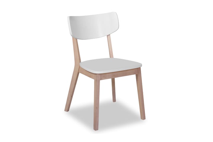 Ruokatuoli Osvaldo - Valkoinen/Puu - Huonekalut - Tuoli & nojatuoli - Ruokapöydän tuoli